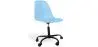 Buy Office Chair with Armrests - Wheeled Desk Chair - Black Brielle Frame Light blue 61268 - prices