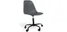 Buy Office Chair with Armrests - Wheeled Desk Chair - Black Brielle Frame Dark grey 61268 with a guarantee