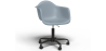 Buy Office Chair with Armrests - Desk Chair with Wheels - Emery Black Frame Light grey 61269 in the Europe