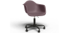 Buy Office Chair with Armrests - Desk Chair with Wheels - Emery Black Frame Taupe 61269 home delivery