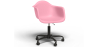 Buy Office Chair with Armrests - Desk Chair with Wheels - Emery Black Frame Pink 61269 at MyFaktory
