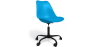 Buy Swivel Office Chair Tulip with Wheels - Black Frame Turquoise 61270 - in the EU