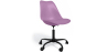 Buy Swivel Office Chair Tulip with Wheels - Black Frame Pastel Purple 61270 in the Europe