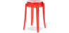 Buy Stool  Victoire - 47cm - Design Transparent Red 29572 - prices