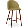 Buy Fabric Upholstered Stool - Scandinavian Design - 63cm - Bennett Light Yellow 61284 home delivery