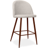 Buy Fabric Upholstered Stool - Scandinavian Design - 63cm - Bennett Cream 61284 with a guarantee