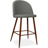 Buy Fabric Upholstered Stool - Scandinavian Design - 63cm - Bennett Grey 61284 at MyFaktory