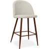 Buy Fabric Upholstered Stool - Scandinavian Design - 63cm - Bennett Beige 61284 in the Europe