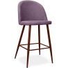 Buy Fabric Upholstered Stool - Scandinavian Design - 63cm - Bennett Purple 61284 - in the EU