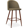 Buy Fabric Upholstered Stool - Scandinavian Design - 63cm - Bennett Taupe 61284 - prices