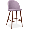 Buy Fabric Upholstered Stool - Scandinavian Design - 63cm - Bennett Pink 61284 in the Europe