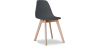 Buy Dining Chair Scandinavian Design Brielle  Dark grey 58593 in the Europe