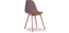 Buy Dining Chair Scandinavian Design Brielle  Taupe 58593 home delivery