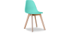 Buy Dining Chair Scandinavian Design Brielle  Turquoise 58593 home delivery