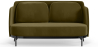 Buy Two-Seater Sofa - Upholstered in Velvet - Hynu Olive 61002 - in the EU