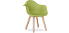 Buy Dining Chair with Armrests - Scandinavian Style - Amir Olive 58595 - in the EU