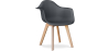 Buy Dining Chair with Armrests - Scandinavian Style - Amir Dark grey 58595 in the Europe