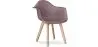 Buy Dining Chair with Armrests - Scandinavian Style - Amir Taupe 58595 in the Europe