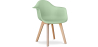 Buy Dining Chair with Armrests - Scandinavian Style - Amir Pastel green 58595 - prices