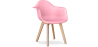 Buy Dining Chair with Armrests - Scandinavian Style - Amir Pink 58595 with a guarantee