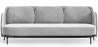 Buy Three-seat Sofa - Velvet Upholstery - Balga Light grey 61026 in the Europe