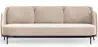 Buy Three-seat Sofa - Velvet Upholstery - Balga Beige 61026 at MyFaktory