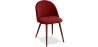 Buy Dining Chair Bennett Scandinavian Design Premium - Dark legs Red 58982 at MyFaktory