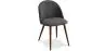 Buy Dining Chair - Upholstered in Fabric - Scandinavian Style -Bennett Dark grey 58982 in the Europe