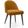 Buy Dining Chair - Upholstered in Velvet - Percin Mustard 61050 home delivery