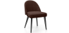 Buy Dining Chair - Upholstered in Velvet - Percin Chocolate 61050 at MyFaktory