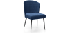 Buy Dining Chair - Upholstered in Velvet - Yerne Dark blue 61052 - in the EU