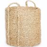 Buy Natural Fiber Basket with Handles - 30x30CM - Gressa Natural 61319 - in the EU