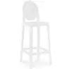 Buy Bar stool with backrest Victoire - 75cm - Design Transparent White 58924 in the Europe