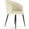 Buy Corduroy Upholstered Dining Chair - Imperial  Ivory 61448 - prices