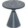 Buy Metal and Slate Side Table - Randall  Grey 61464 - in the EU
