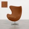 Buy Armchair with armrests - Bouclé upholstery - Bold Brown 61468 at MyFaktory