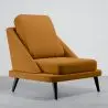 Buy Velvet Upholstered Armchair - Scandinavian Style - Luxe Plaza Mustard 61479 - in the EU
