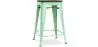 Buy Bar Stool - Industrial Design - Wood & Steel - 60cm -Metalix Mint 58354 in the Europe