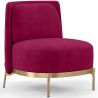 Buy Designer Armchair - Velvet Upholstered - Sabah Wine 61001 in the Europe