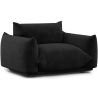 Buy Armchair - Velvet Upholstery - Urana Black 61011 at MyFaktory