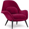 Buy Velvet Upholstered Armchair - Opera Wine 60706 in the Europe