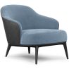 Buy  Velvet Upholstered Armchair - Renaud Light blue 60704 - in the EU