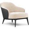 Buy  Velvet Upholstered Armchair - Renaud White 60704 with a guarantee