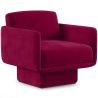 Buy Velvet Upholstered Armchair - Ren Wine 60698 in the Europe