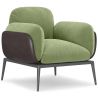 Buy Upholstered Velvet Armchair - Iura Light green 60650 - prices