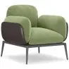 Buy Upholstered Velvet Armchair - Iura Light green 60650 - prices