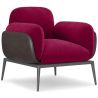 Buy Upholstered Velvet Armchair - Iura Wine 60650 in the Europe