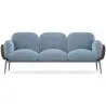 Buy 3-Seater Sofa - Upholstered in Velvet - Greda Light blue 60652 - in the EU