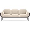 Buy 3-Seater Sofa - Upholstered in Velvet - Greda White 60652 with a guarantee