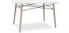 Buy Table de salle à manger rectangulaire Deswood  White 59075 - in the EU